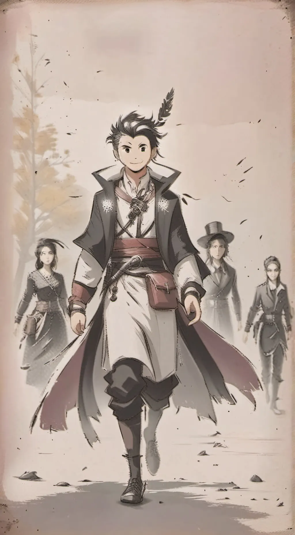 ai character: dogday background