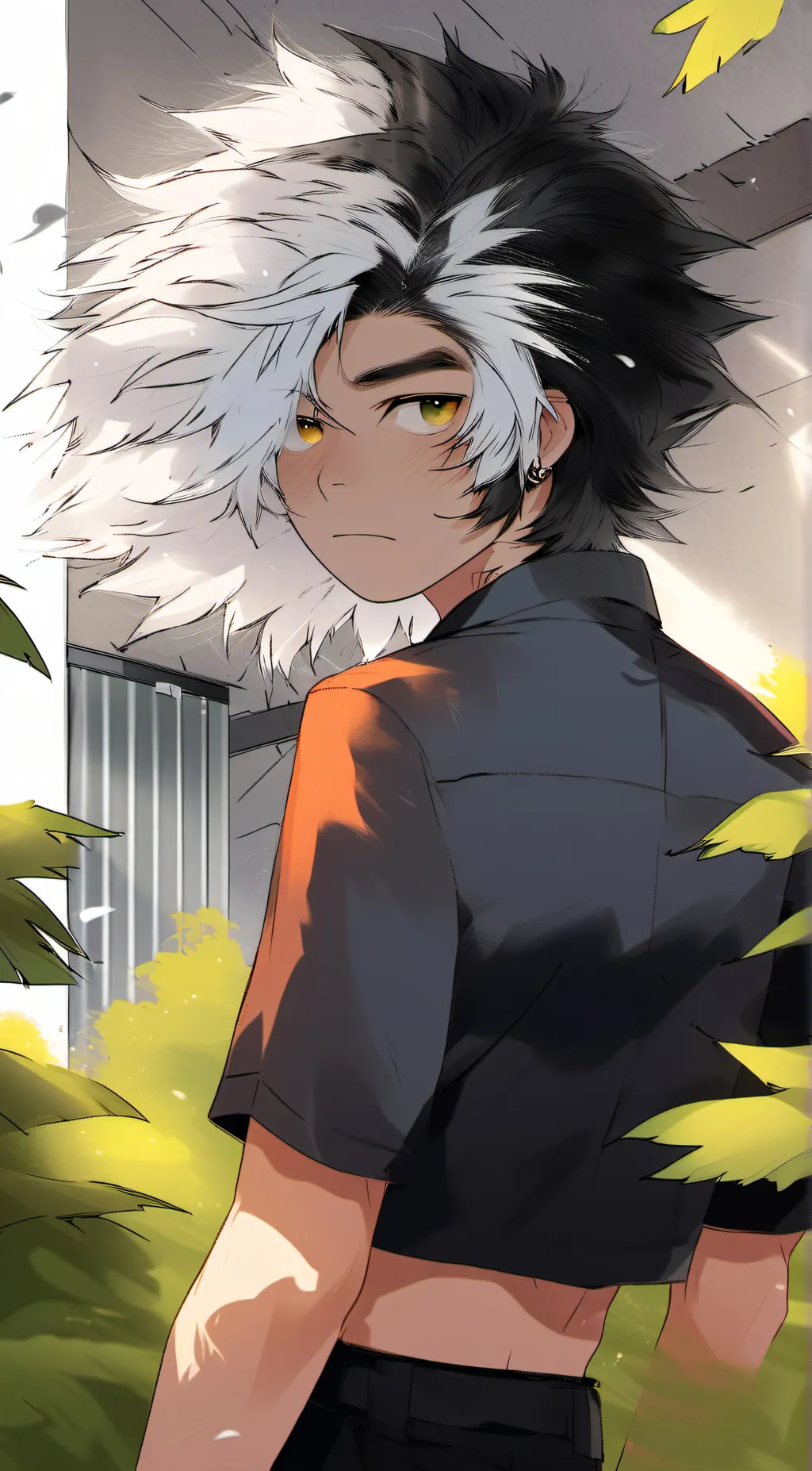 ai character: Levi(Emo) background