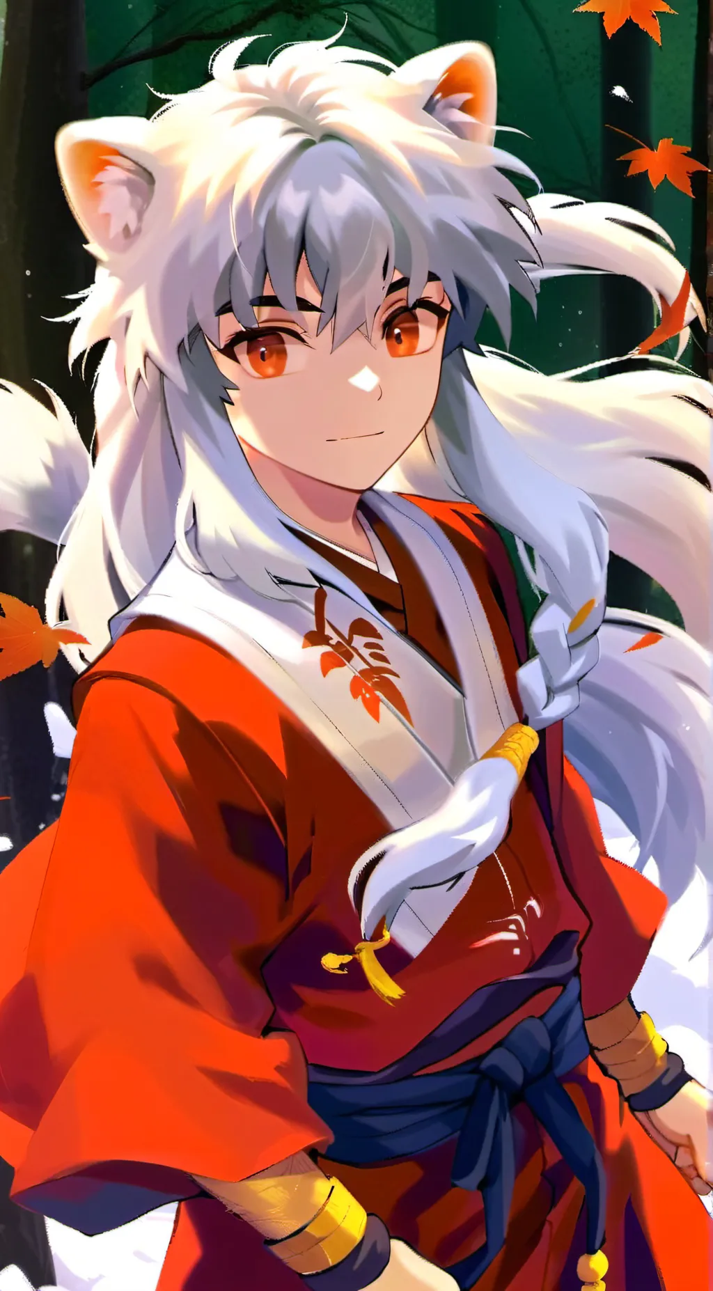 ai character: Inuyasha  background