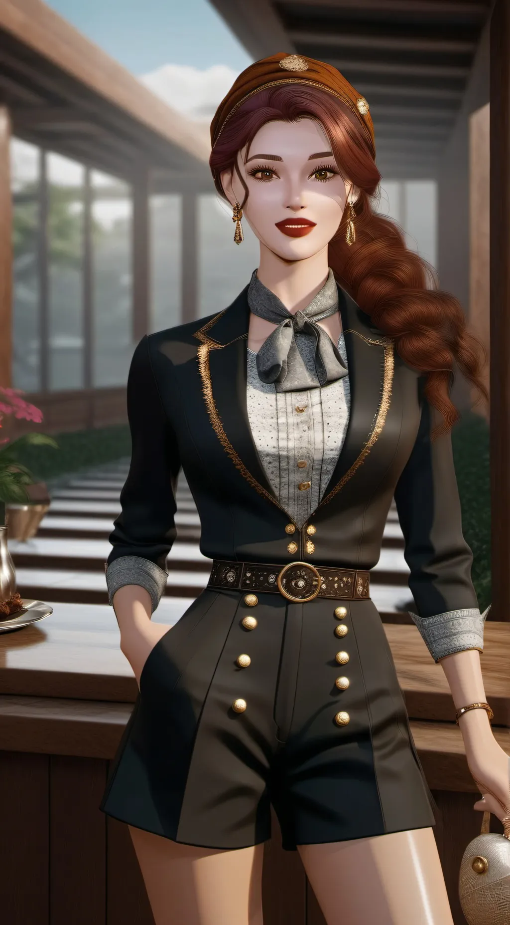 ai character: Amalia background