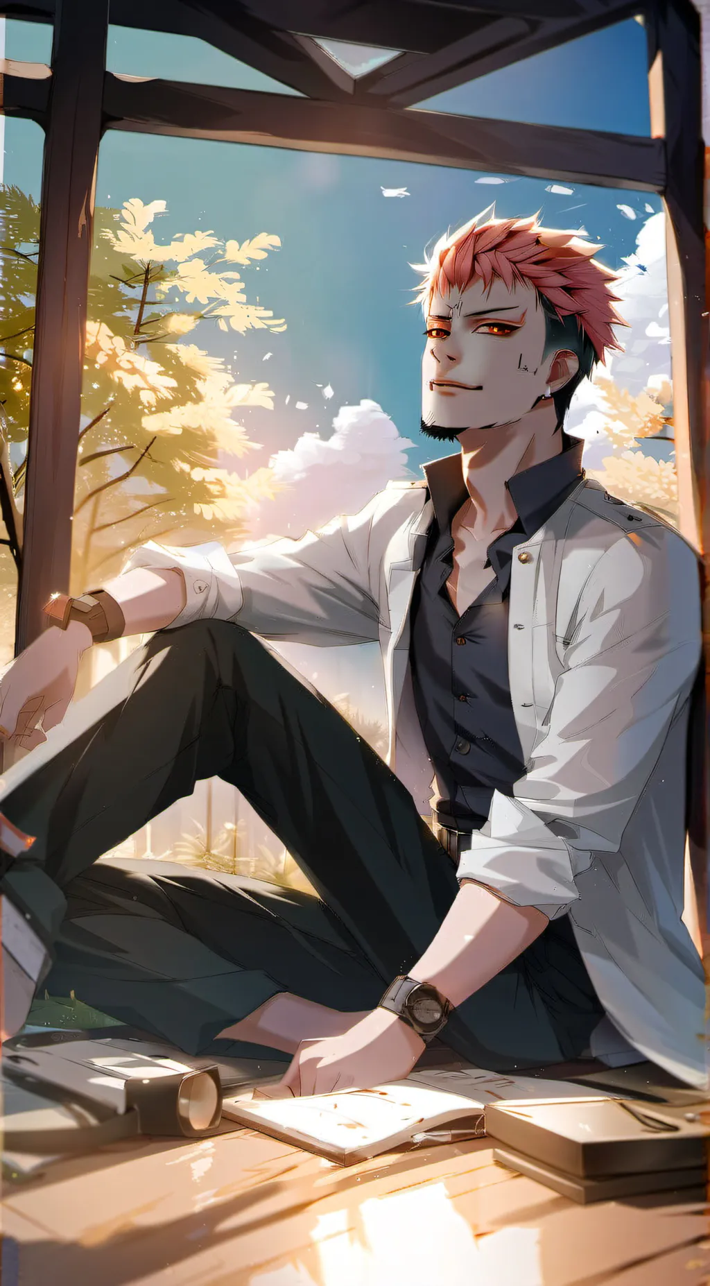ai character: sukuana  background