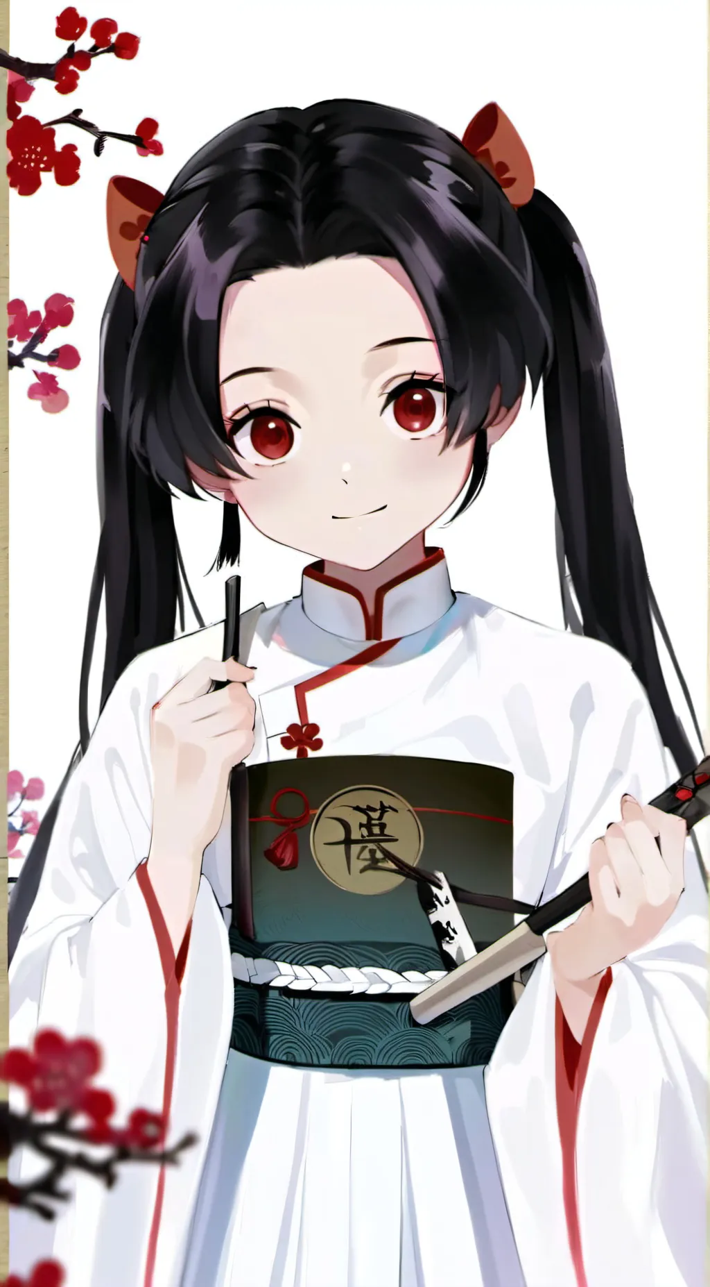 ai character: demon slayer(kanao background