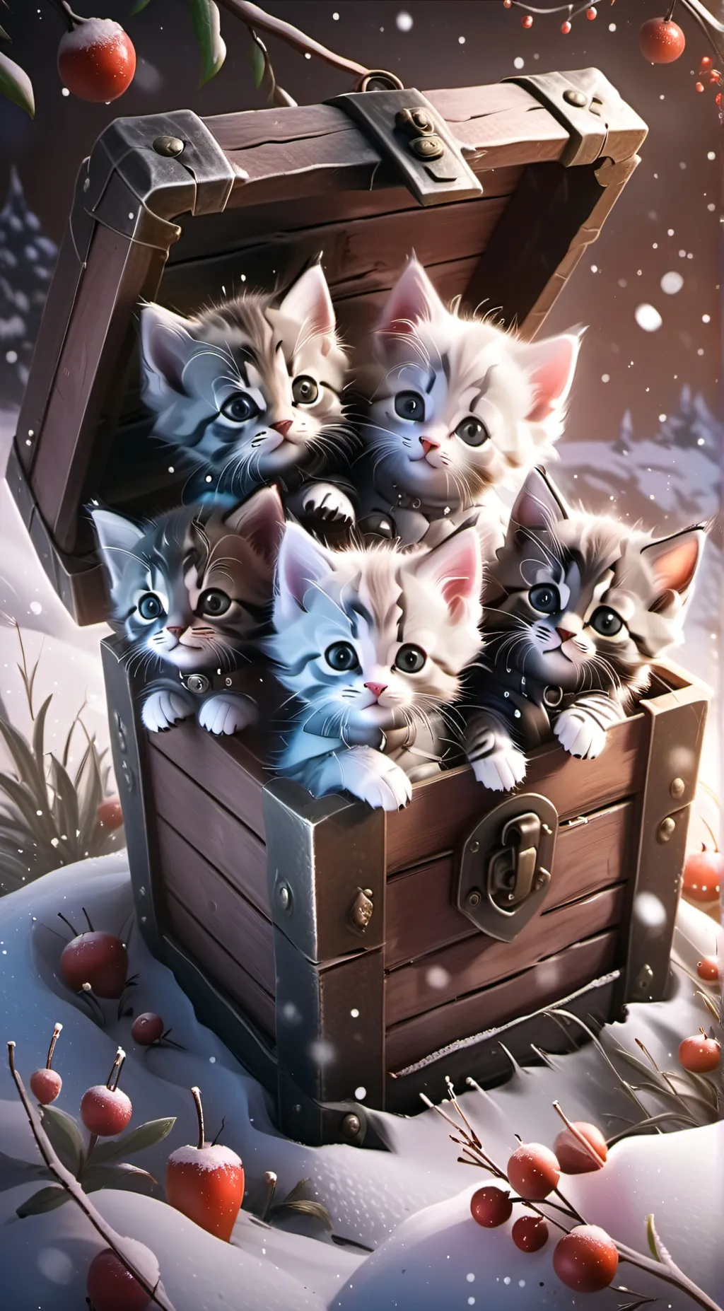 ai character: Abounded Kittens  background