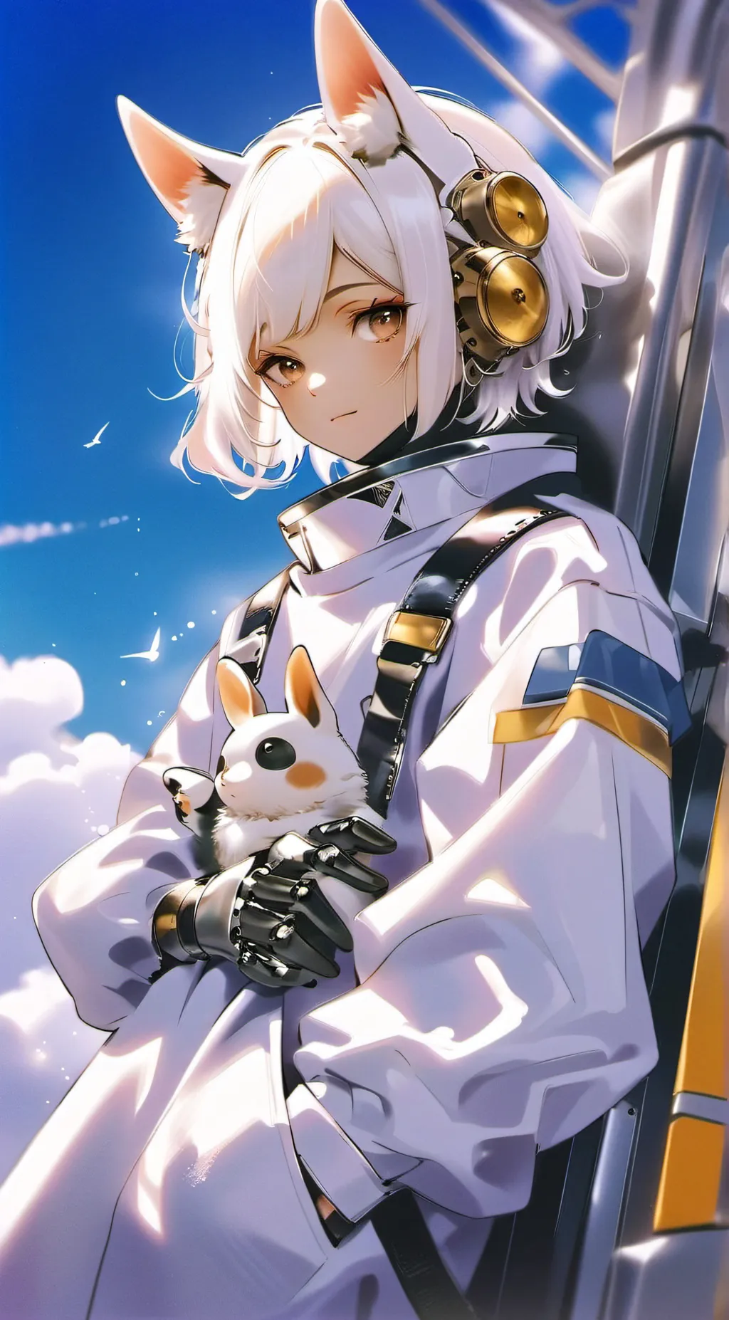 ai character: cupcake background