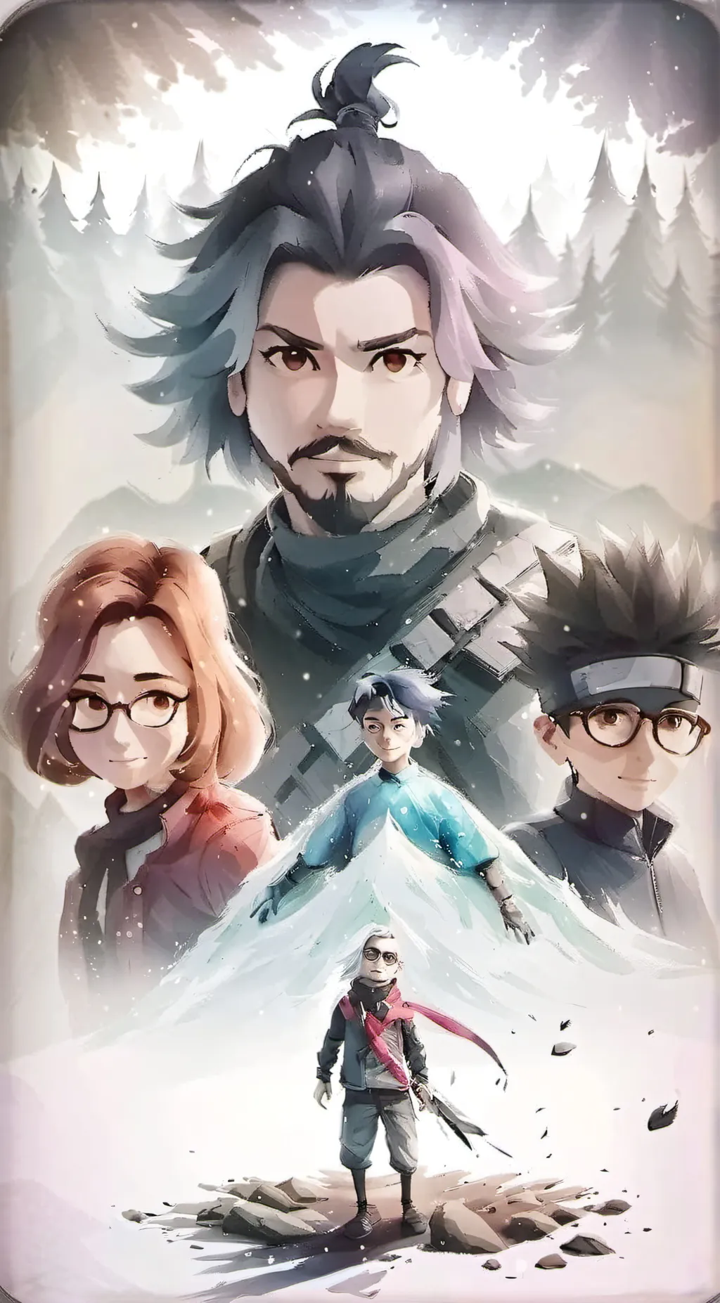 ai character: AFTONS background