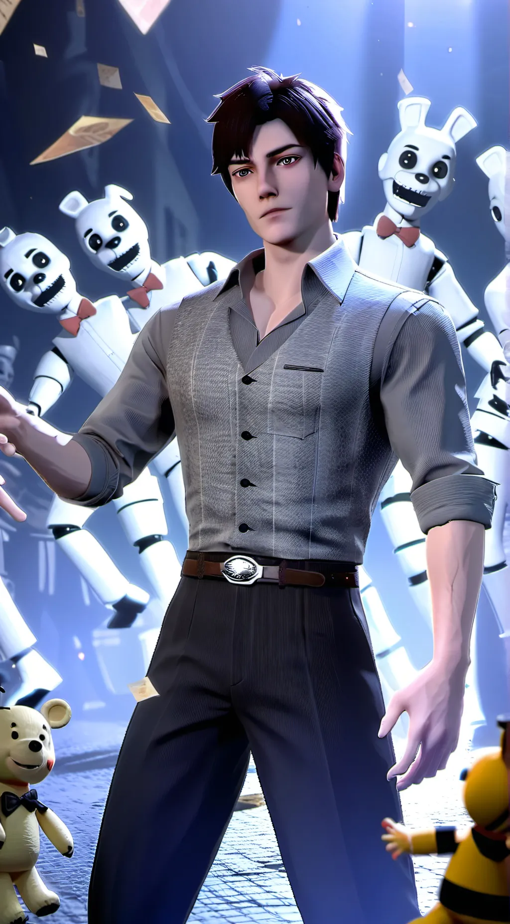 ai character: Michael Afton📸 background