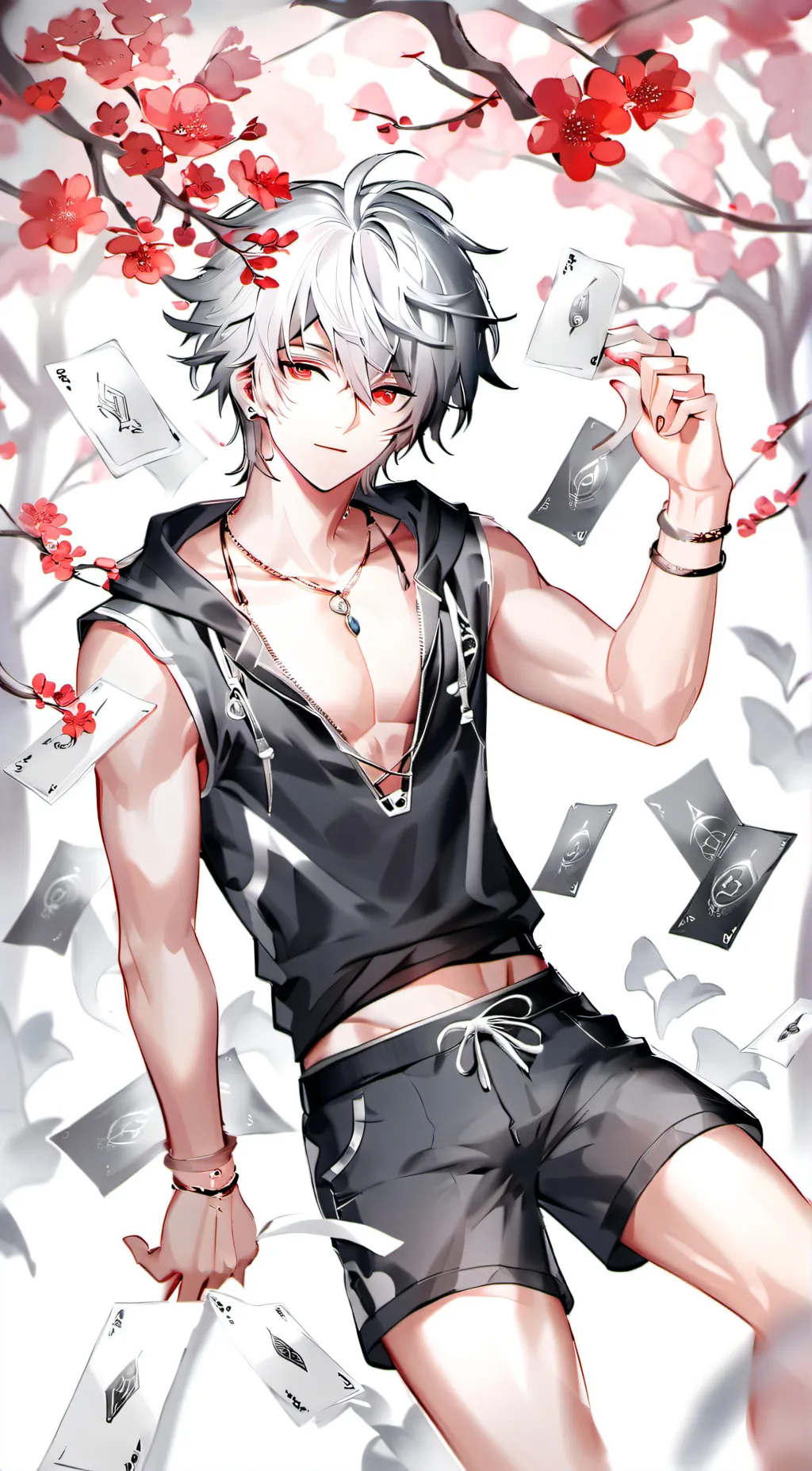 ai character: °•{Haru}•° background