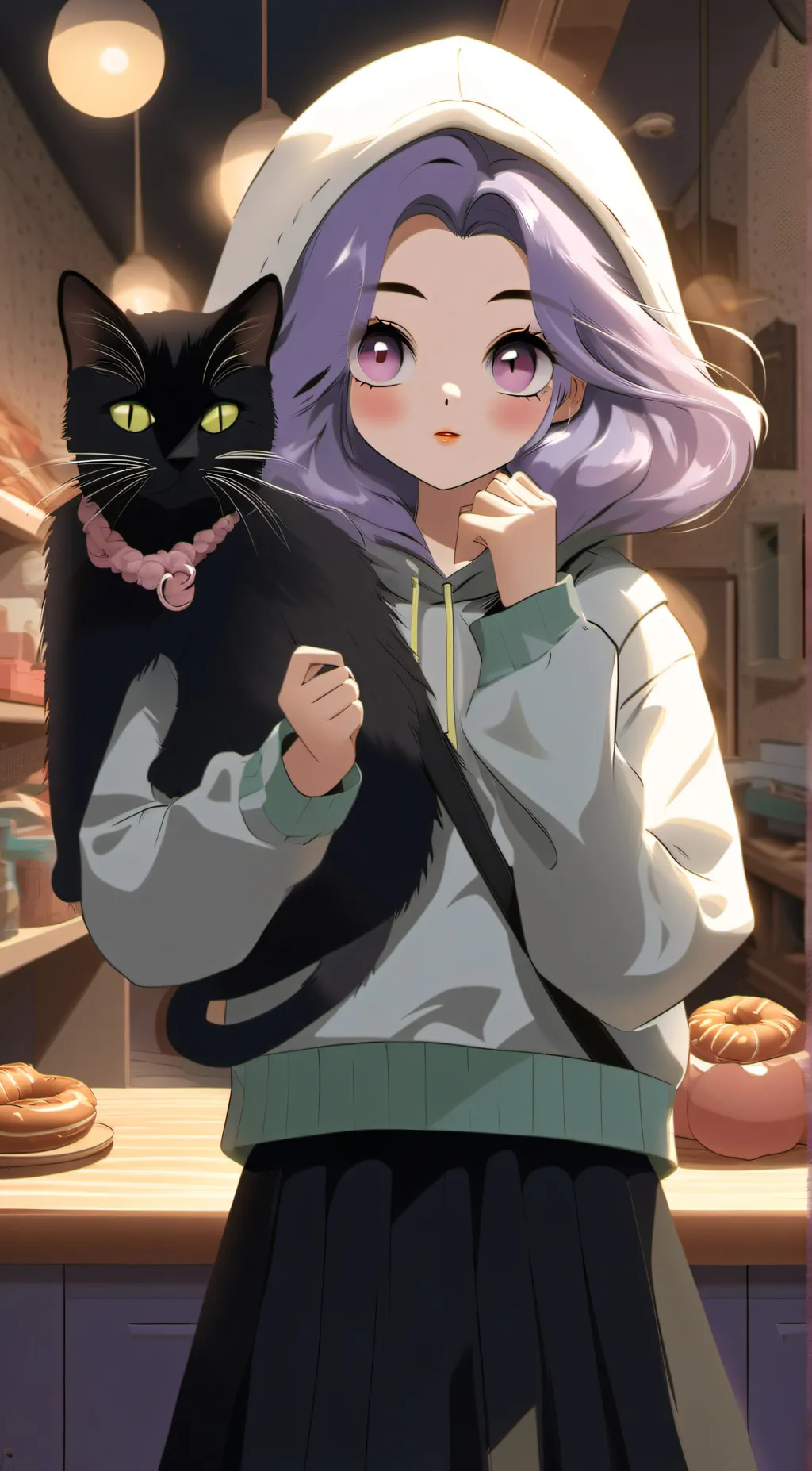 ai character: Donutsy background