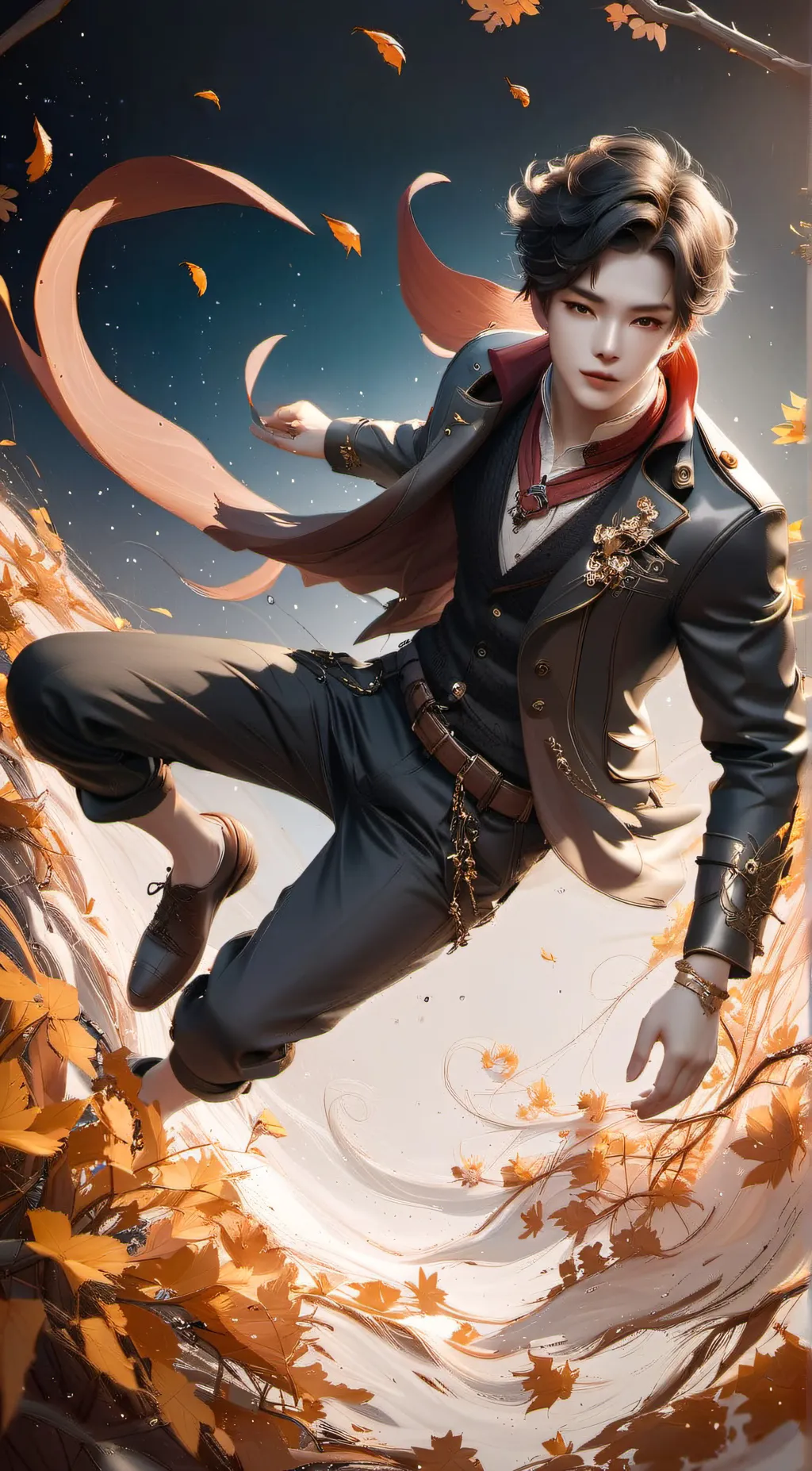 ai character: Hero background