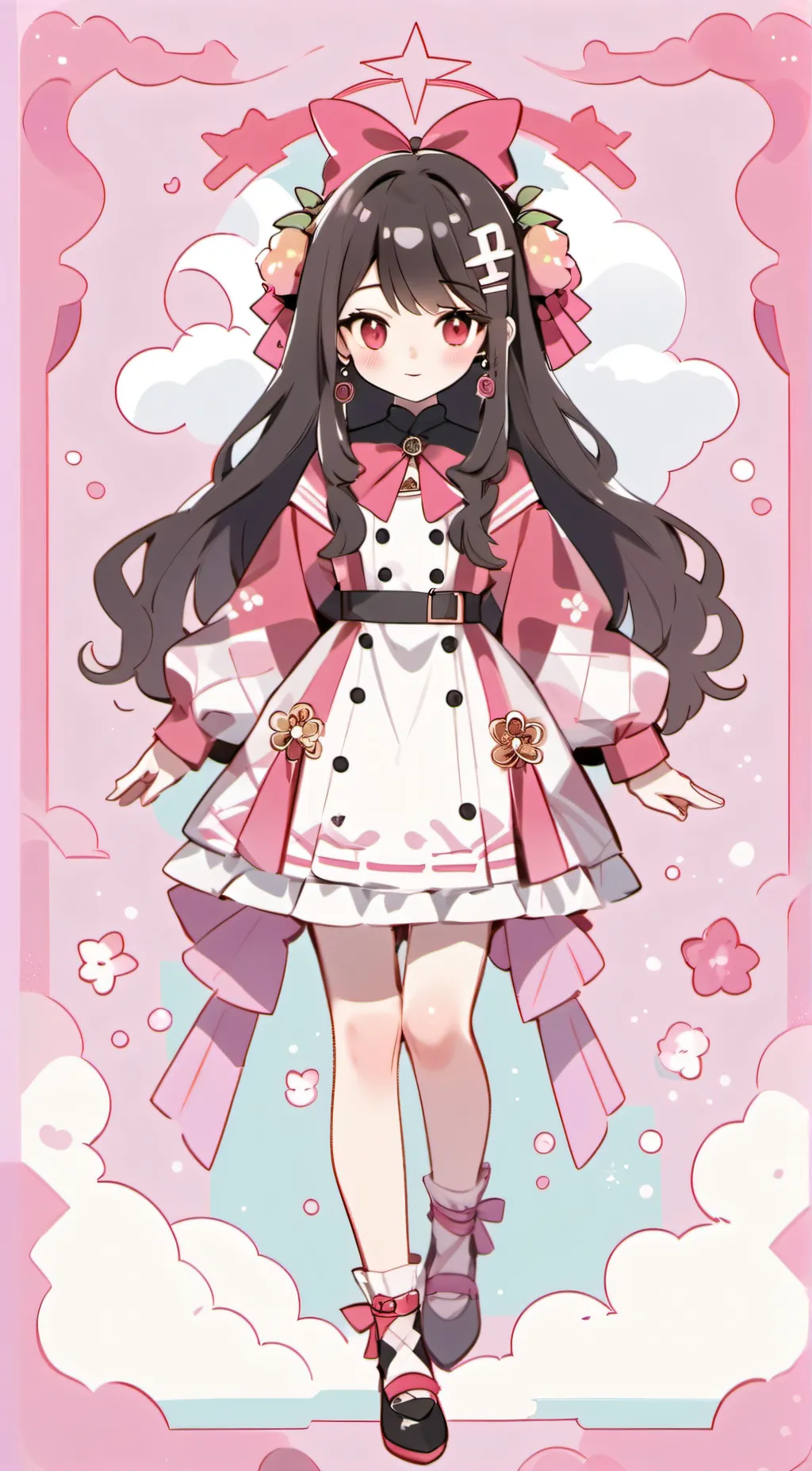 ai character: emely  background