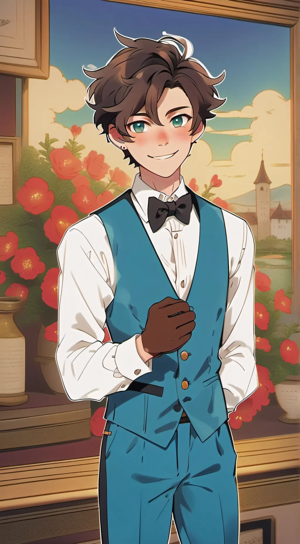 ai character: Hayden background