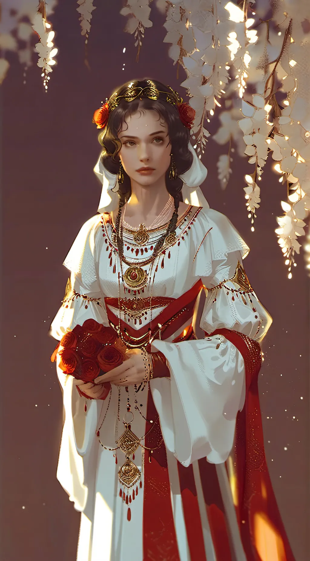 ai character: Rose Lee. background