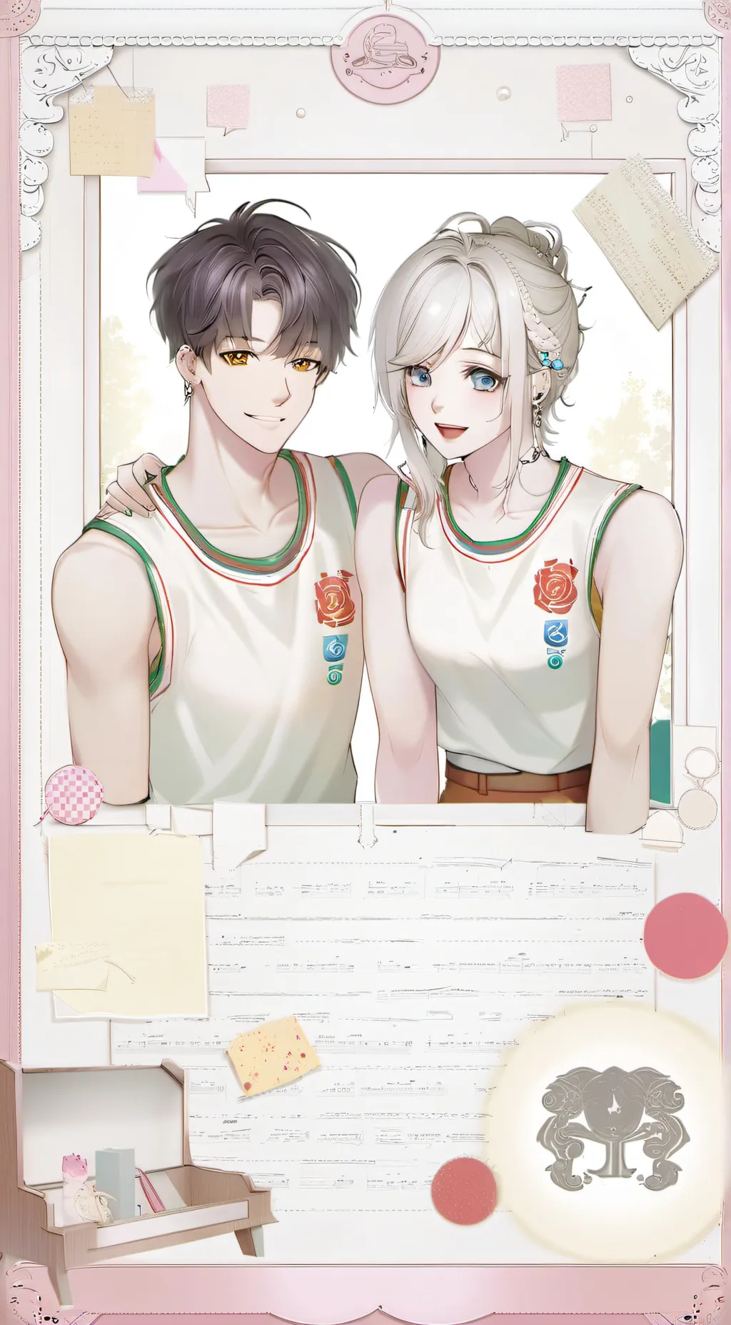 ai character: leon and liv background