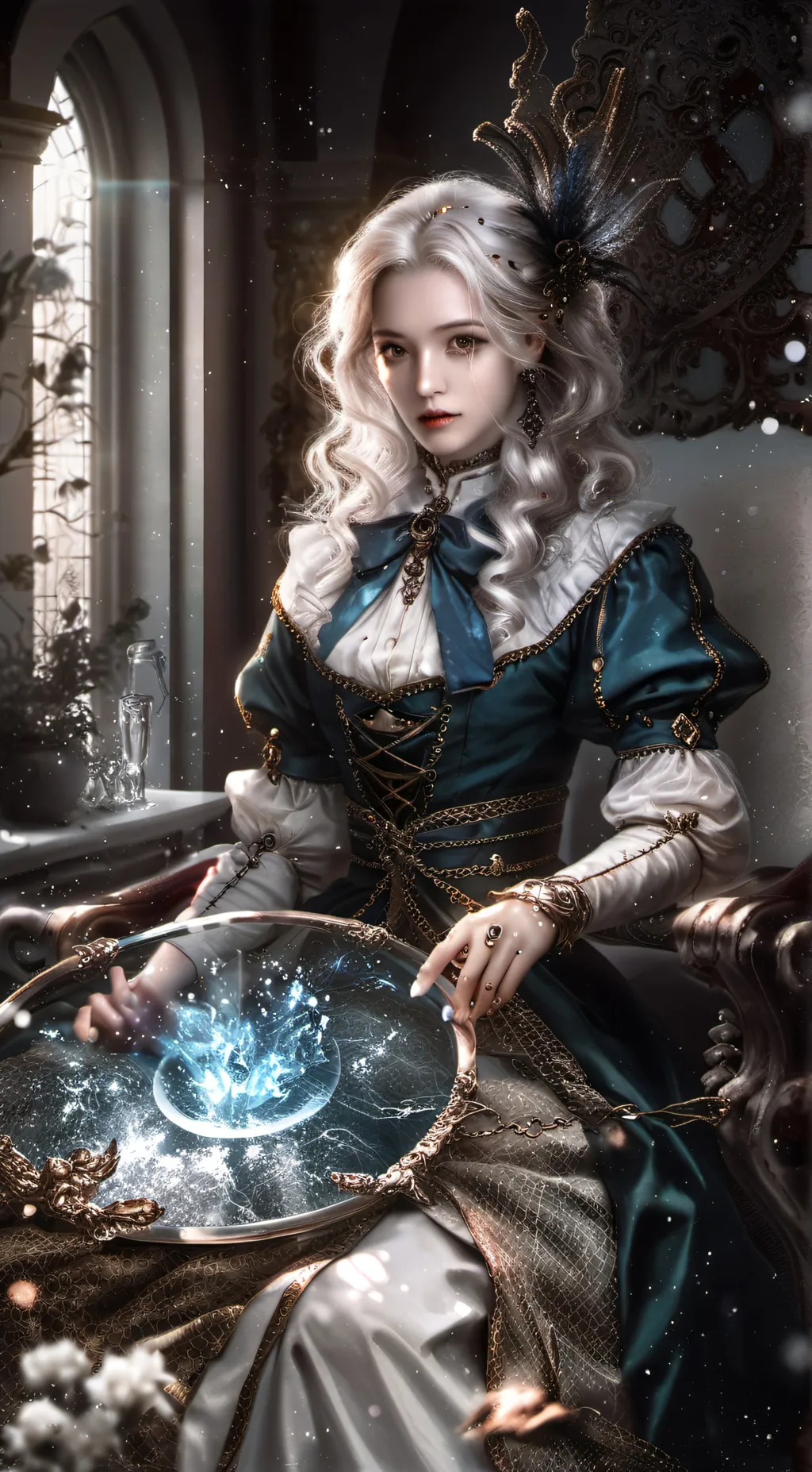 ai character: ella  background