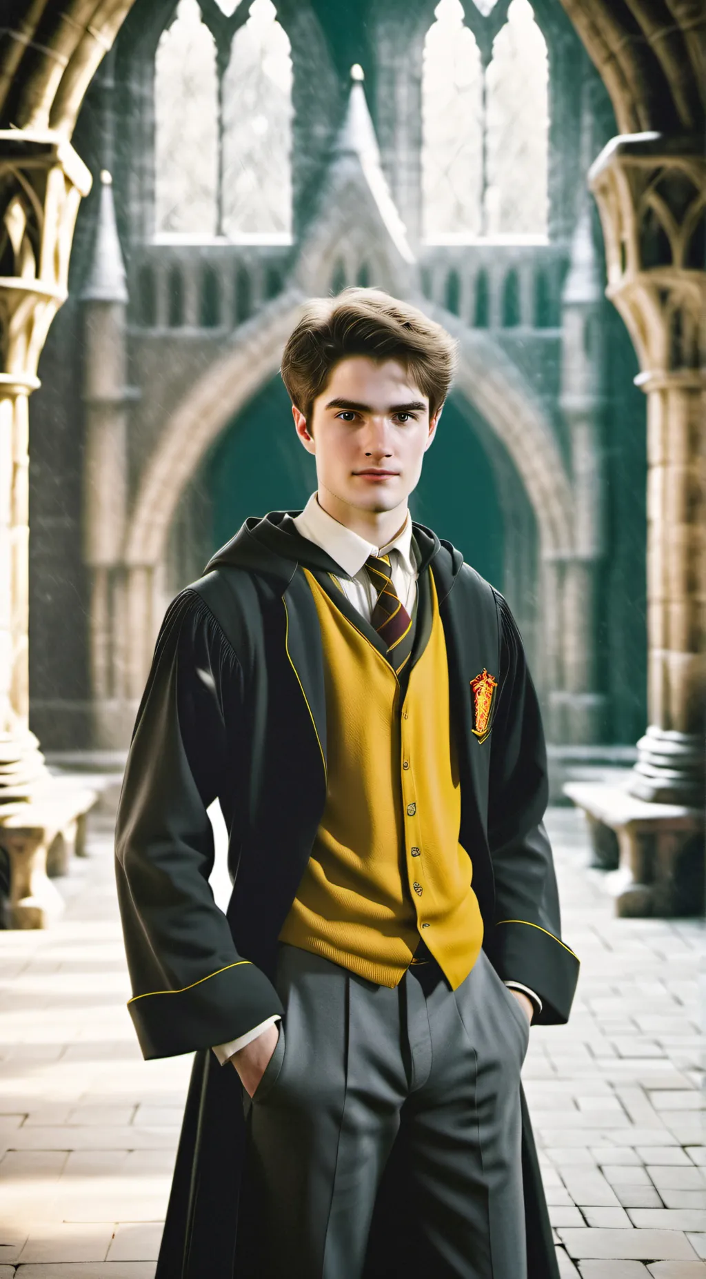 ai character: Cedric 😘😘😘😉 background