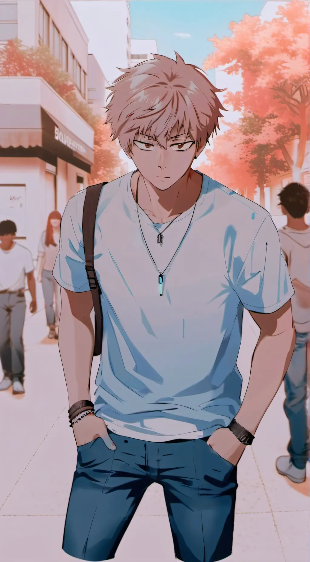 ai character: Bakugo background