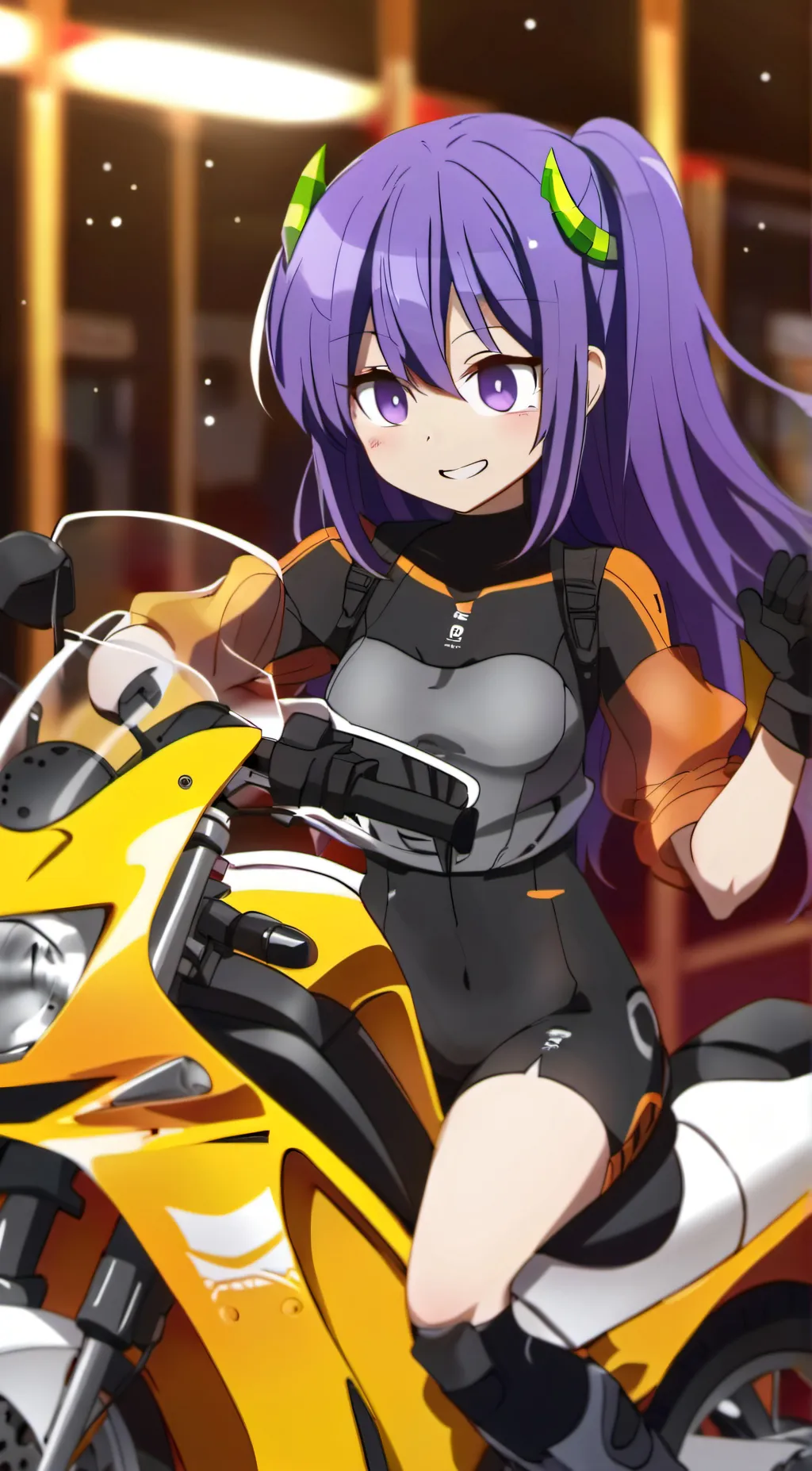 ai character: Shiryu Evolet background