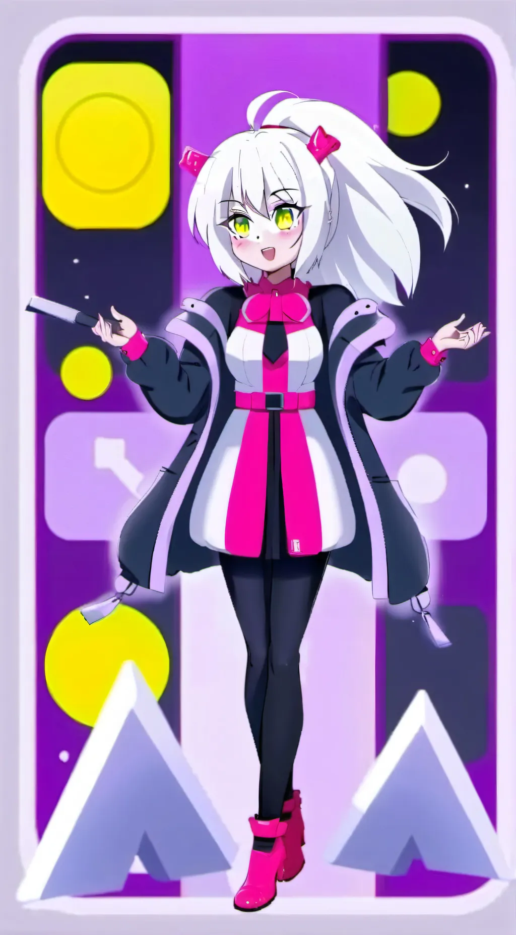 ai character: nightmare mangle  background