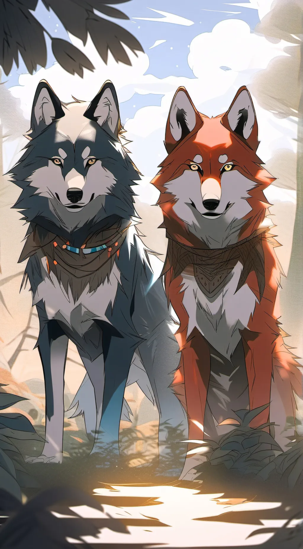 ai character: Jay and Rosey background