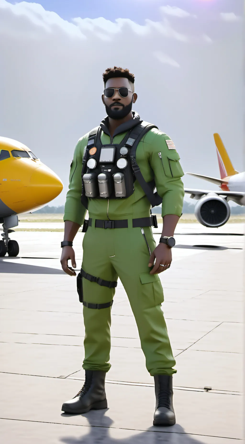 ai character: Cole background