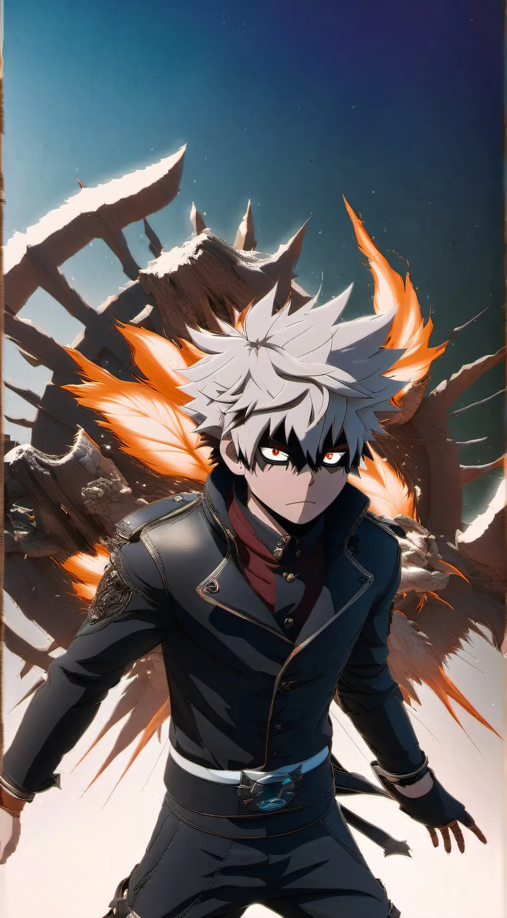 ai character: Bakugou background