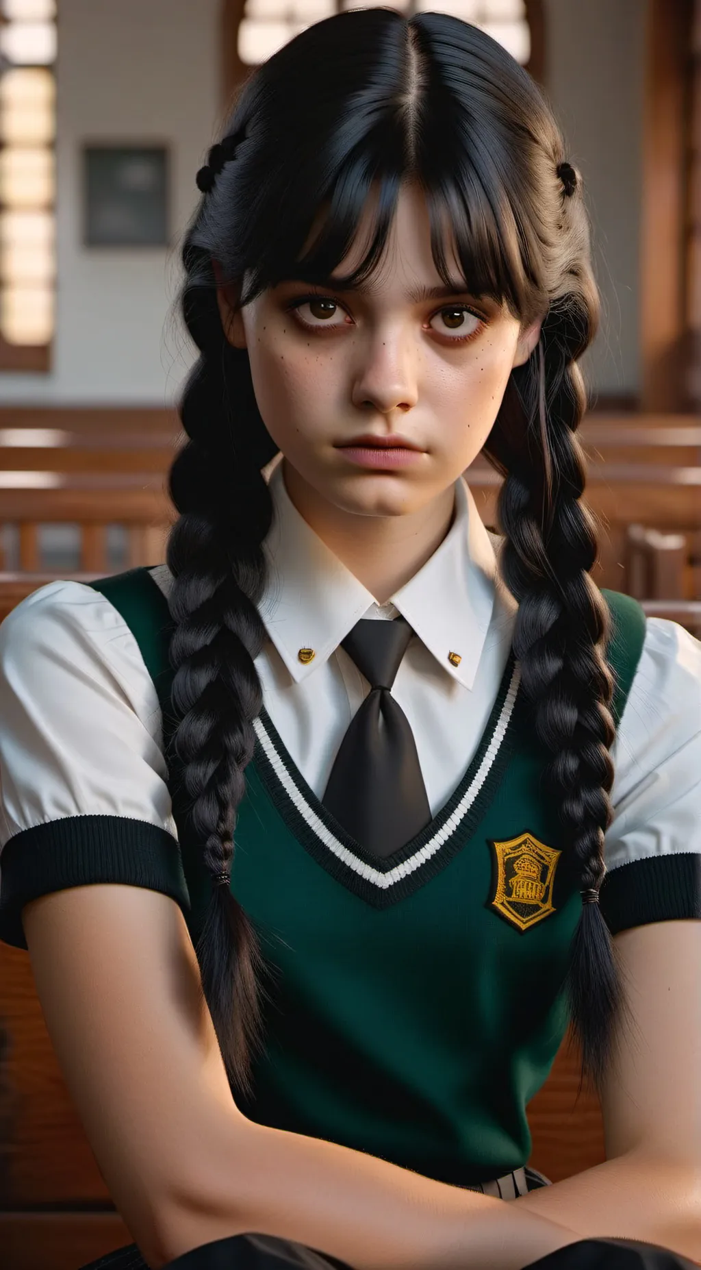 ai character: Emily Addmas background