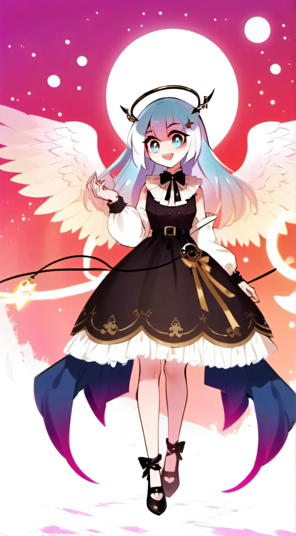 ai character: Archangels(Hazbin) background