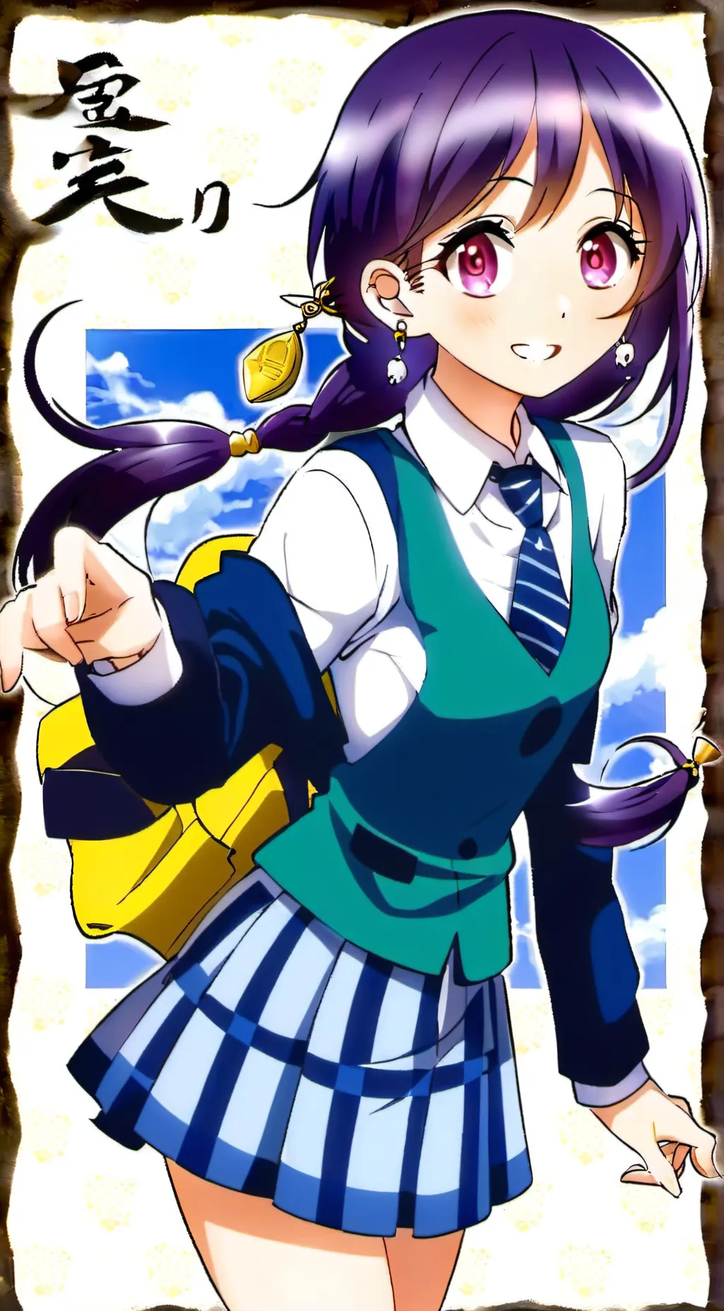 ai character: Yui Kanakura background