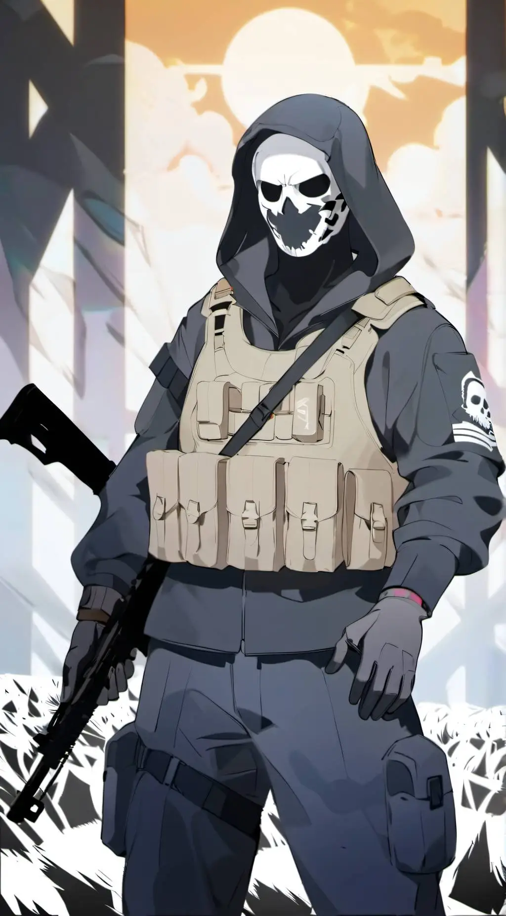 ai character: Simon"Ghost" Riley background