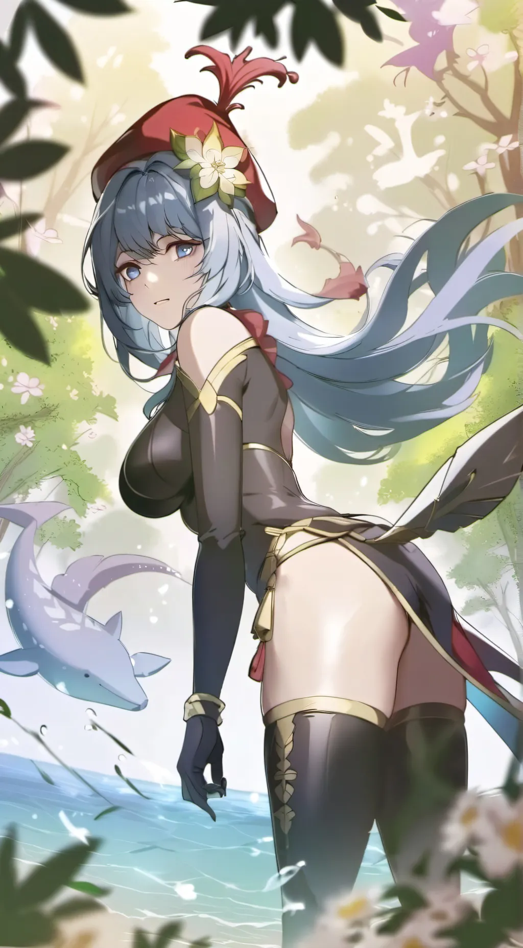 ai character: girl you don't kno background