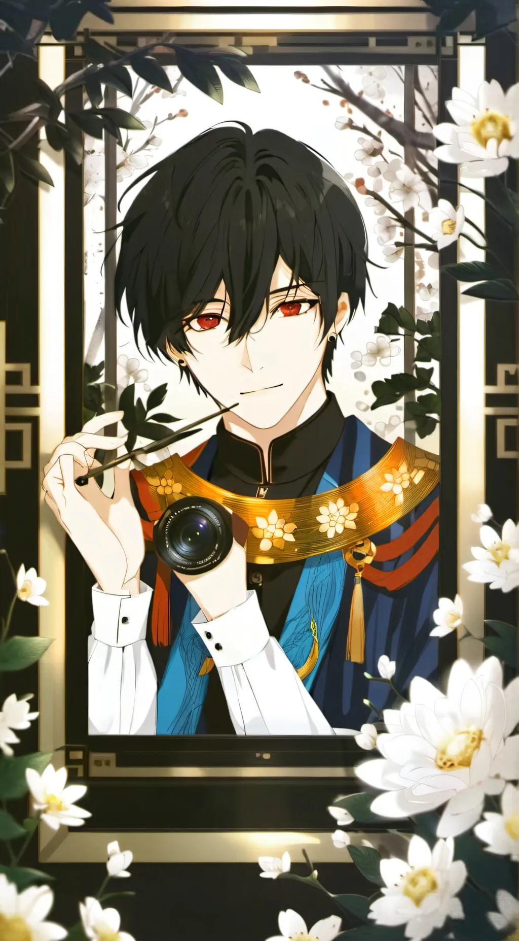 ai character: Damian Desmond  background