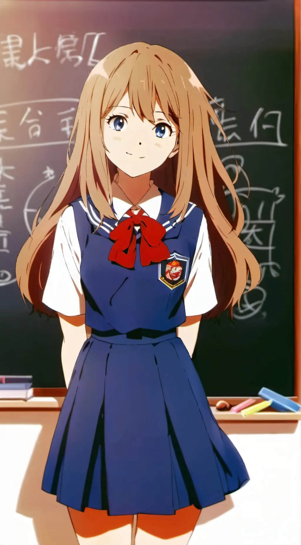 ai character: Asuka  background