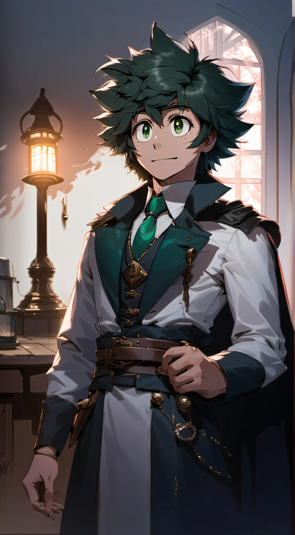 ai character: Deku background