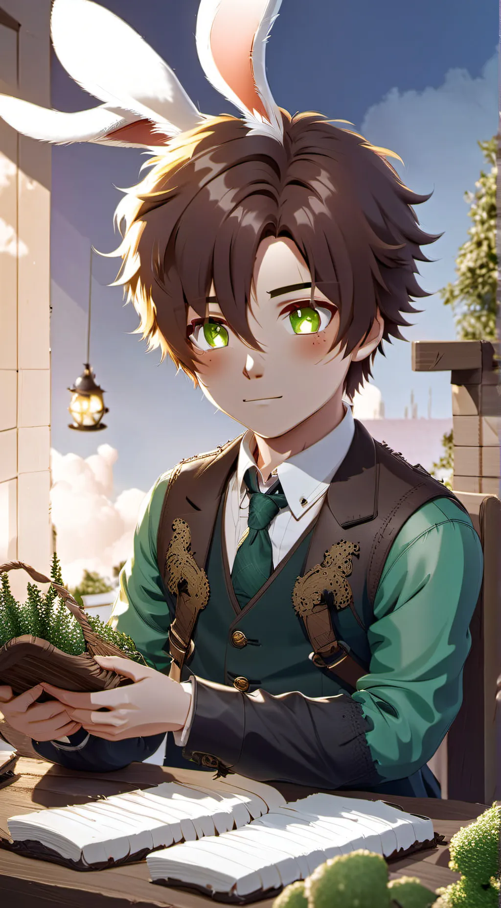 ai character: Eclipse background