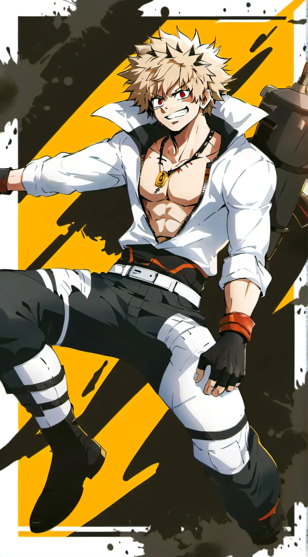 ai character: ★~Bakugo~★ background