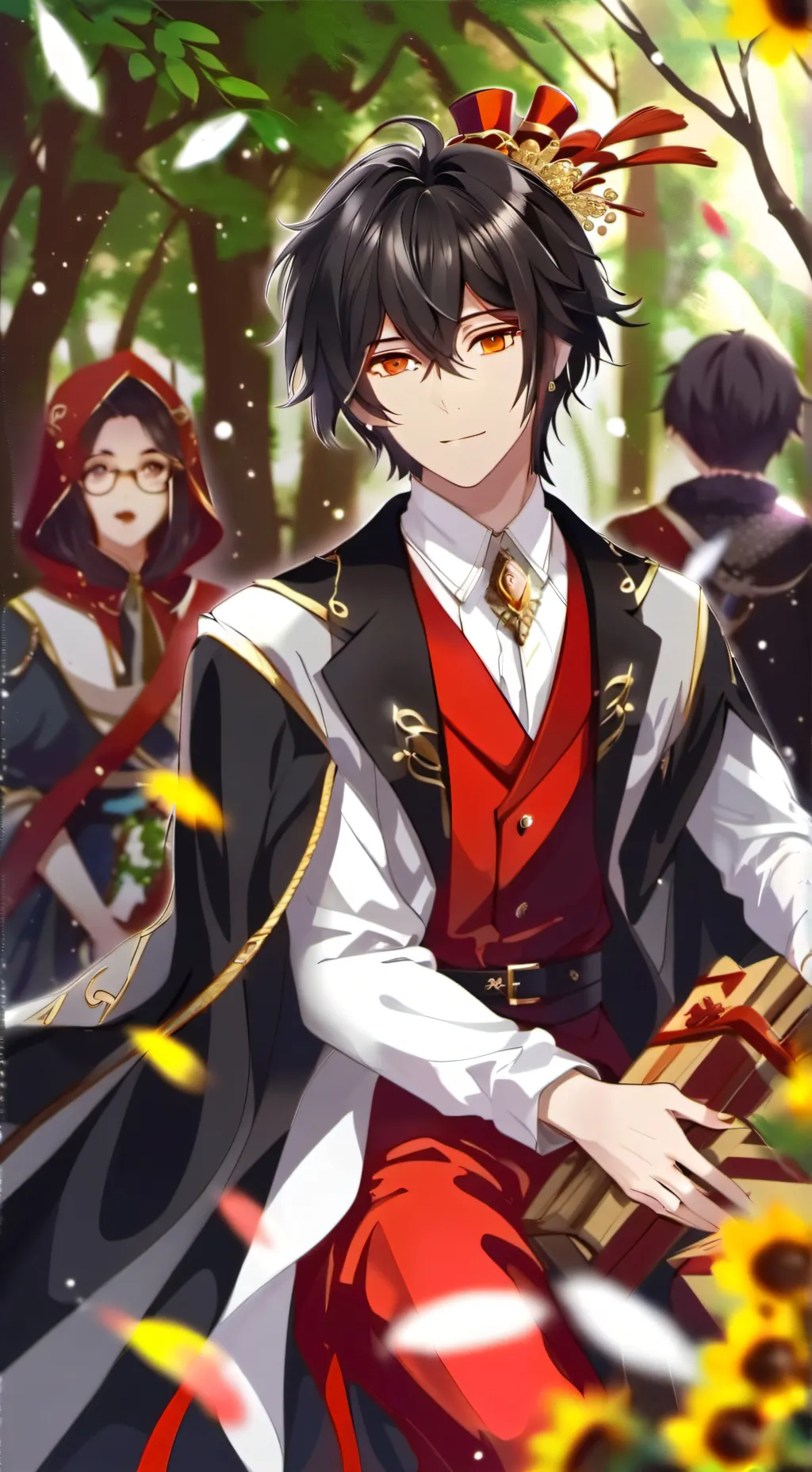 ai character: Kage background