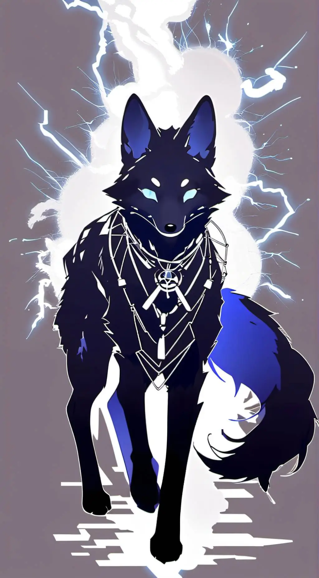 ai character: Night background