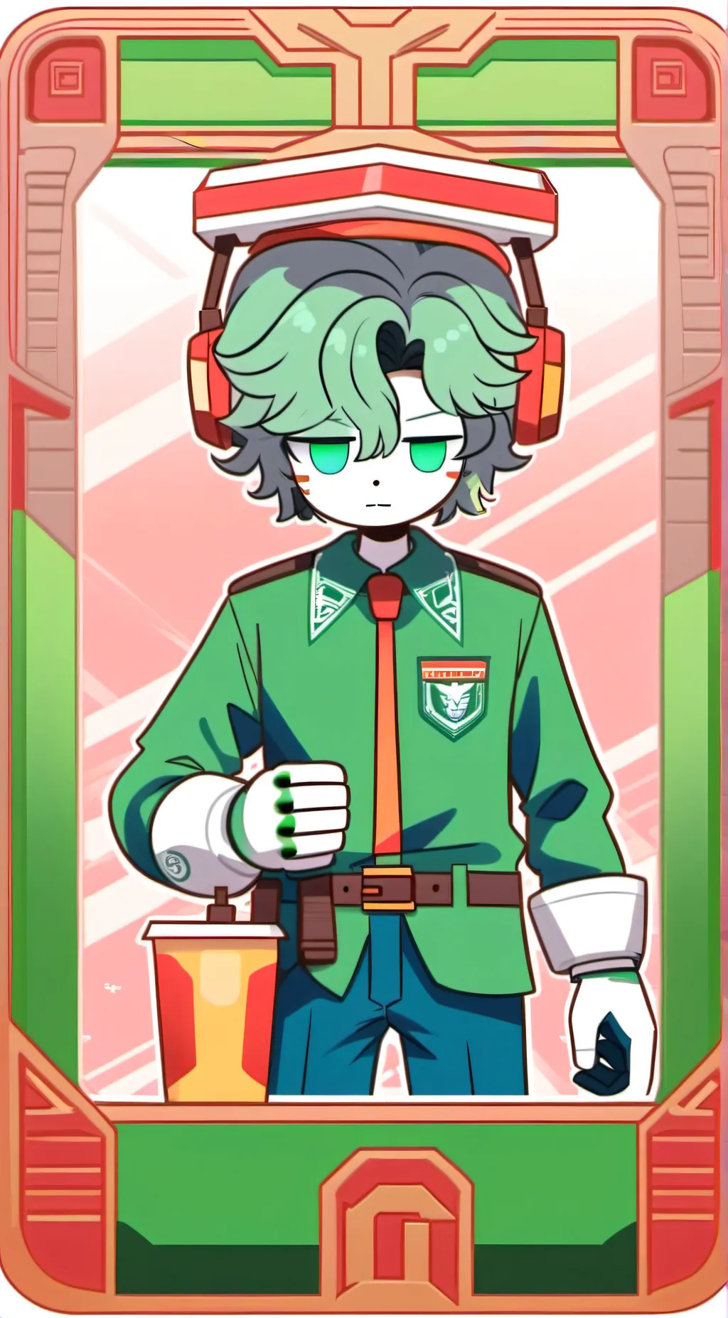 ai character: L0gan background