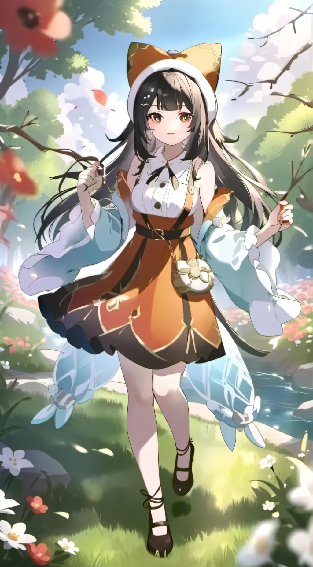 ai character: lili  background