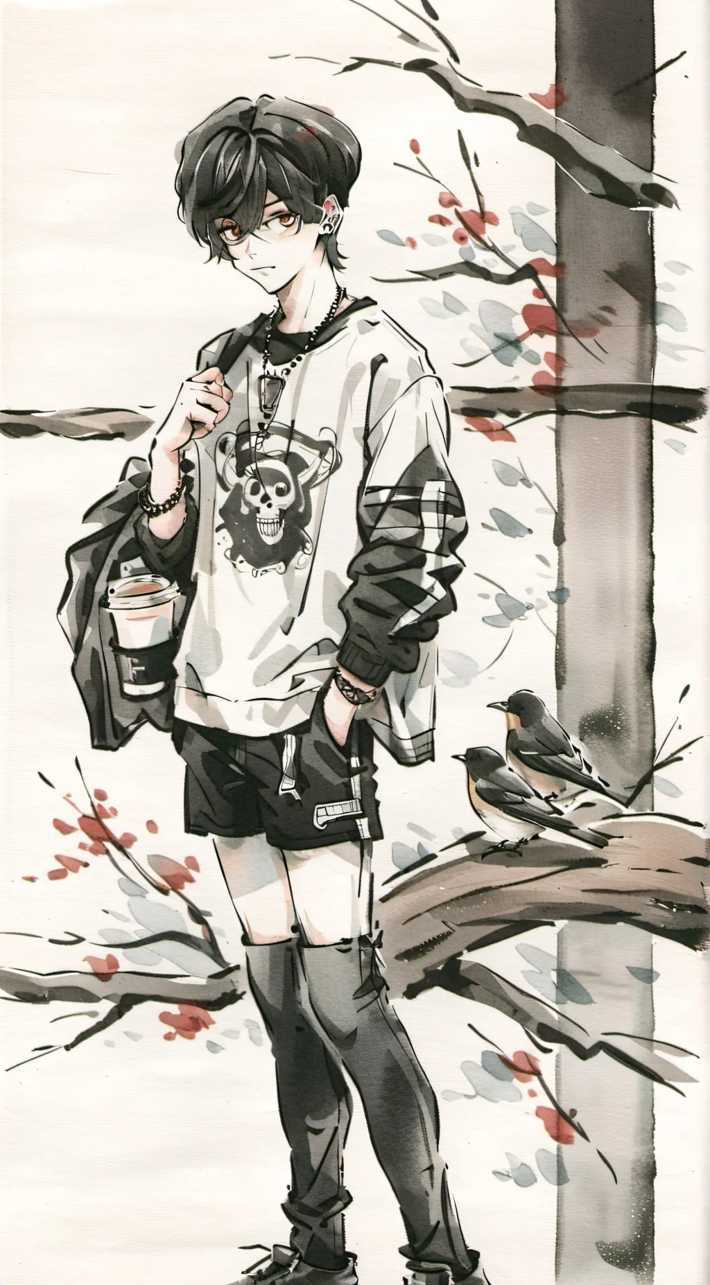 ai character: andy background