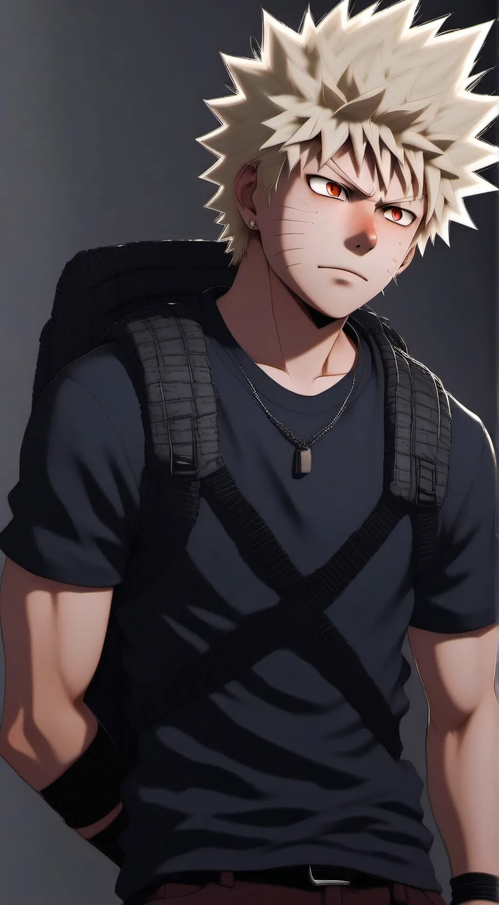 ai character:  × Bakugou × background