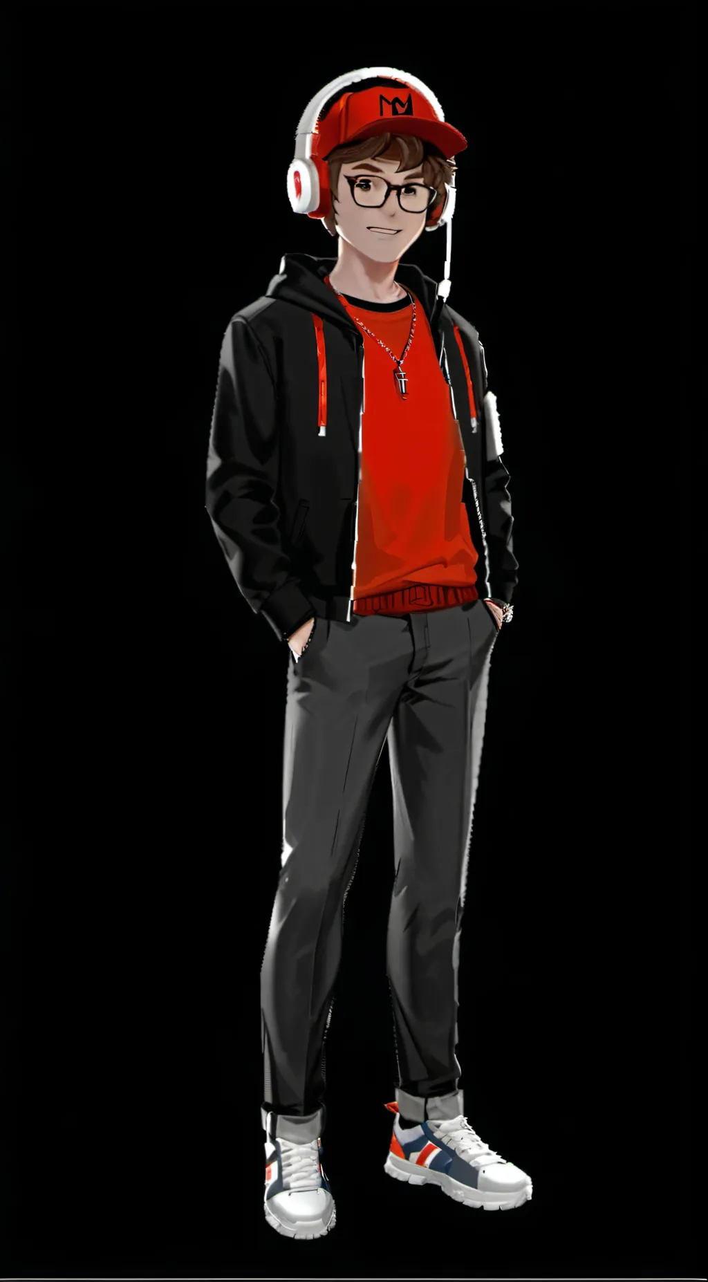 ai character: Gummy background