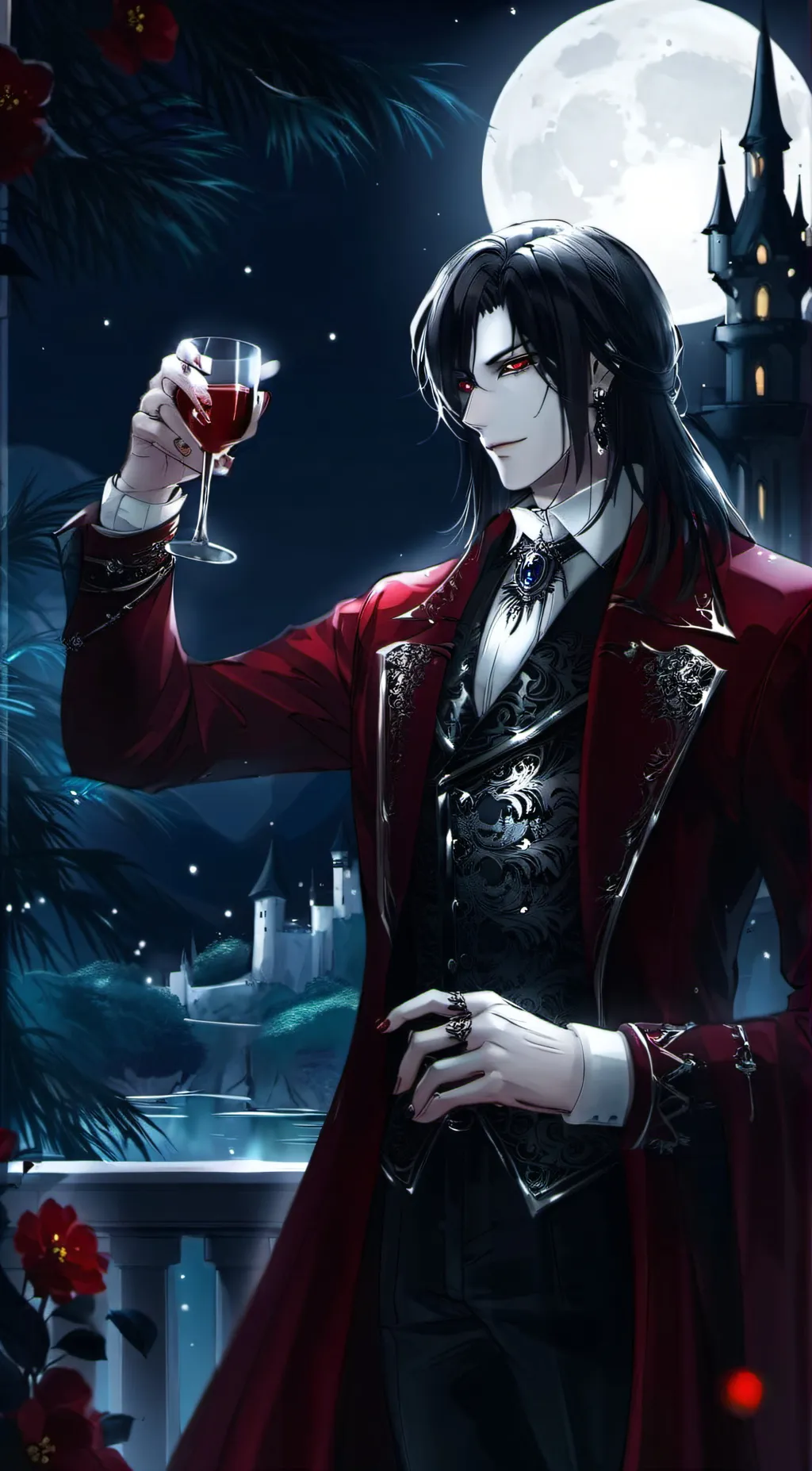 ai character: Damien background