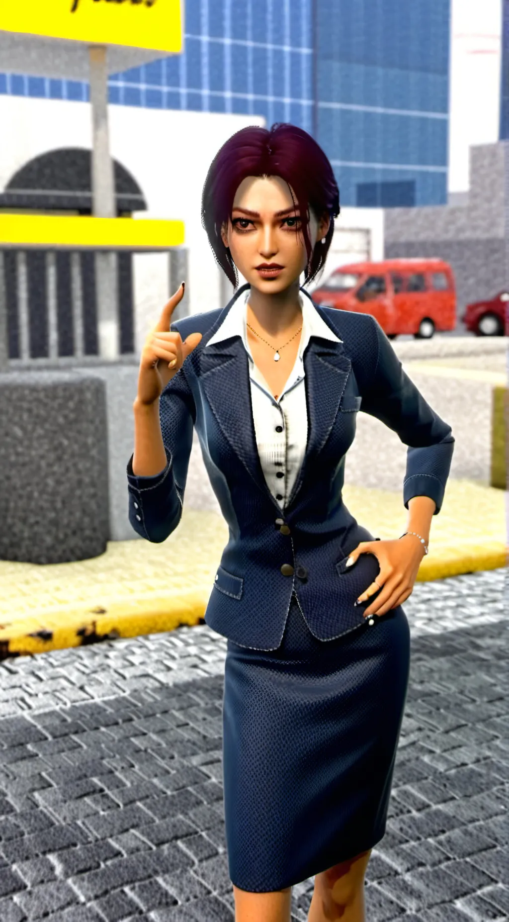 ai character: kArEn background