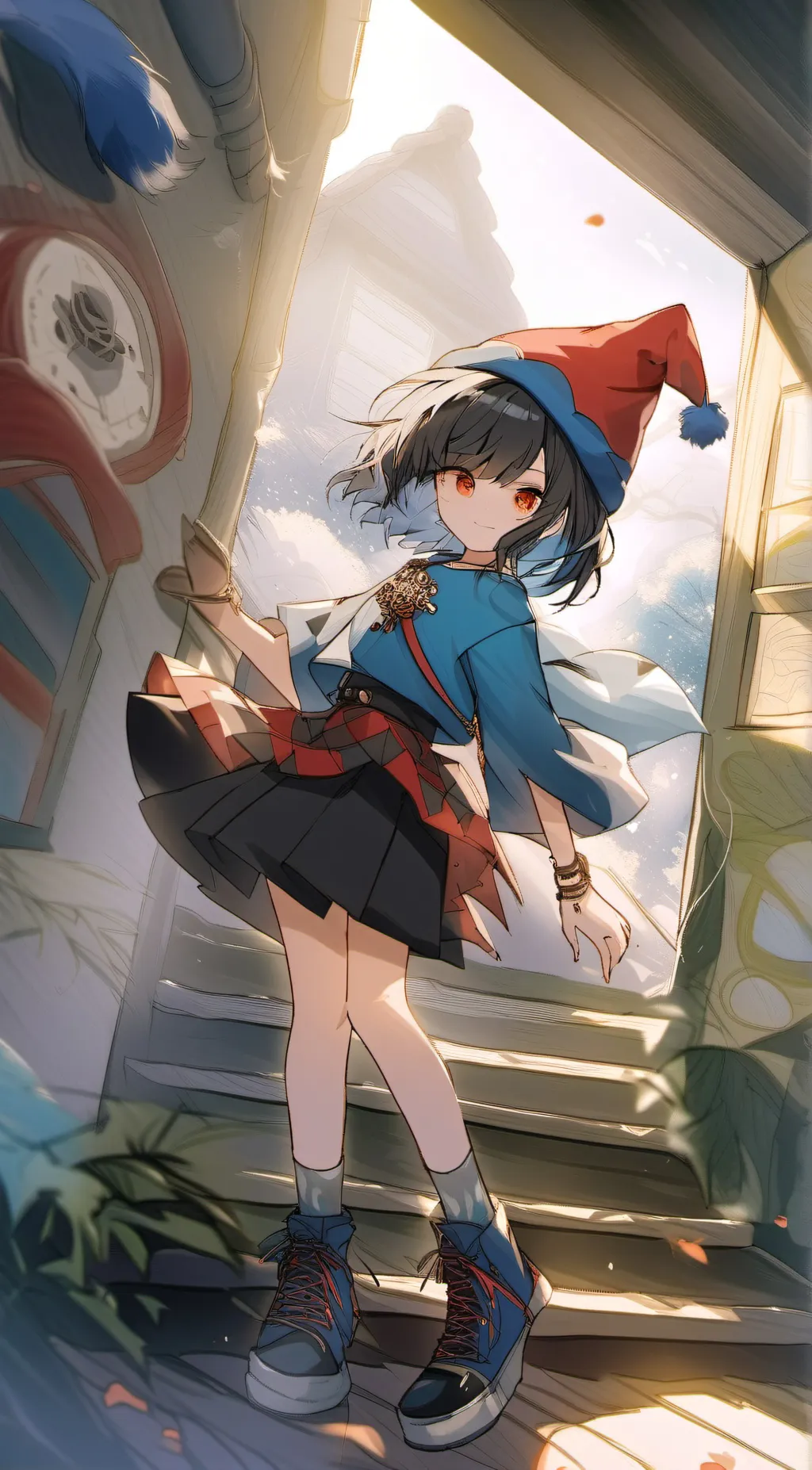 ai character: pomni background
