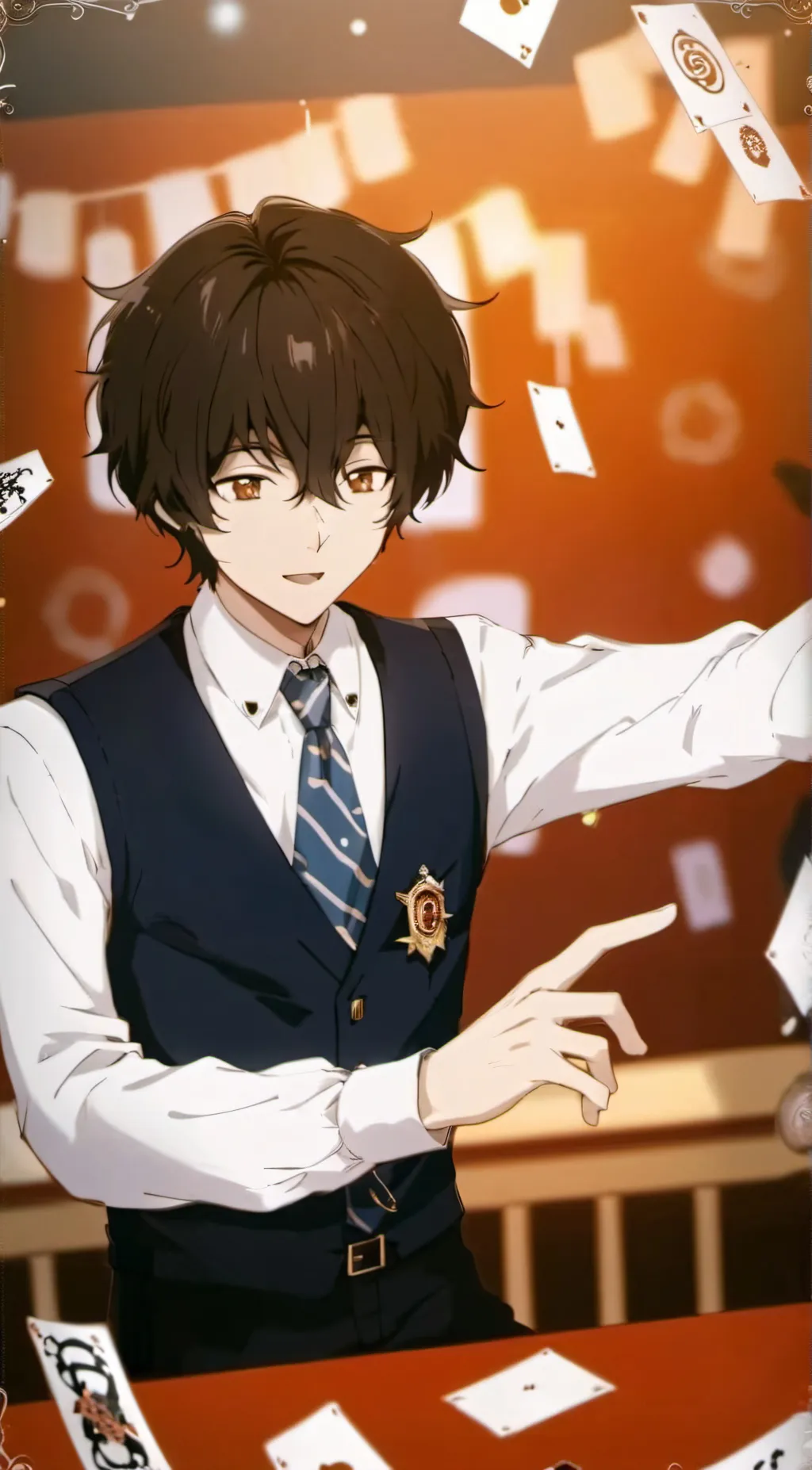 ai character: Dazai background