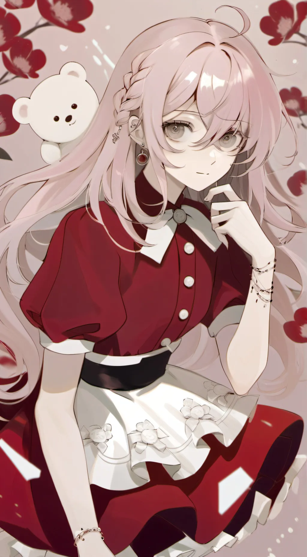 ai character: Léa background