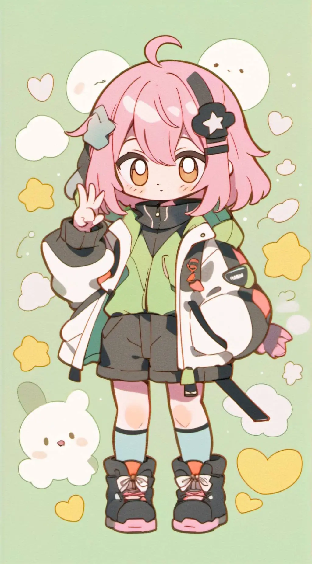ai character: chiliy background