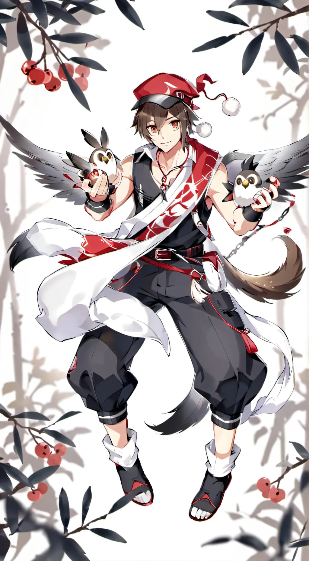 ai character: Noctowl humanoid  background