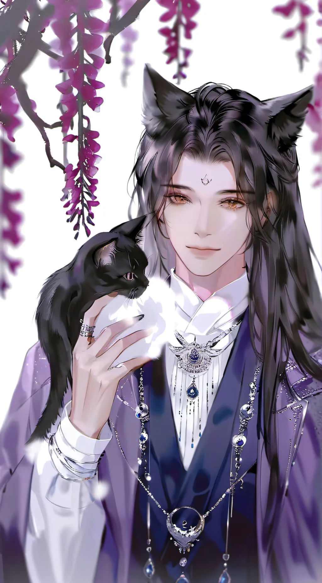 ai character: uwu cat background